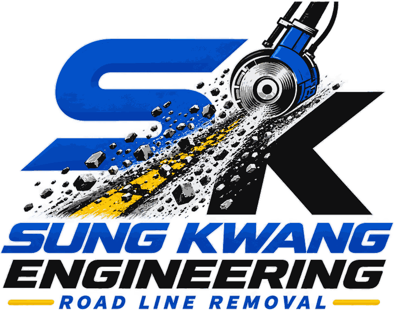 (주)성광엔지니어링 SUNG KWANG ENGINEERING — ROAD LINE REMOVAL
